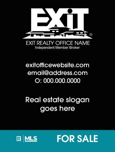 Picture of Office Sign Black 24" x 18"