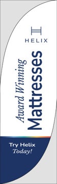 Picture of Award Winning Mattresses Feather Flag - 7.5ft and 10ft