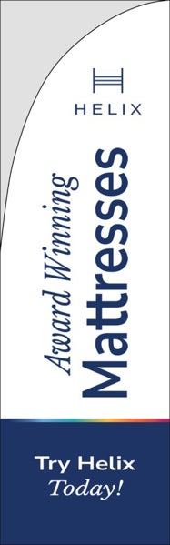 Picture of Award Winning Mattresses Straight Flag - 7.5ft and 10ft