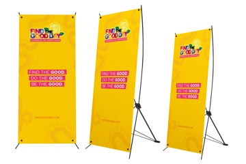 Picture of Yellow Tagline X Banner