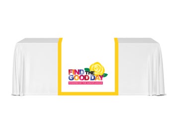 Picture of White Table Runner
