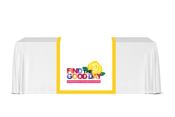 Picture of White Table Runner