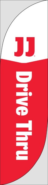 Picture of Drive Thru - 13' Feather Flag