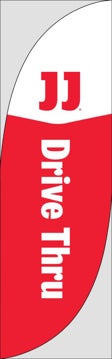 Picture of Drive Thru - 10' Feather Flag