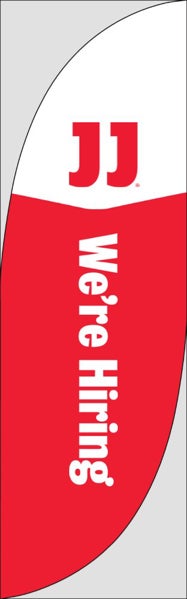 Picture of We're Hiring - 10' Feather Flag