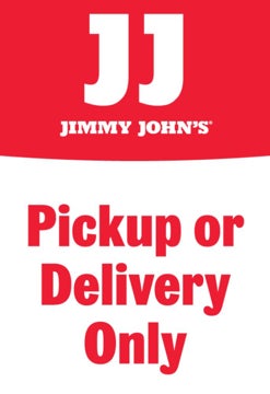 Picture of Jimmy Johns 18" x 12" Pickup or Delivery Sign