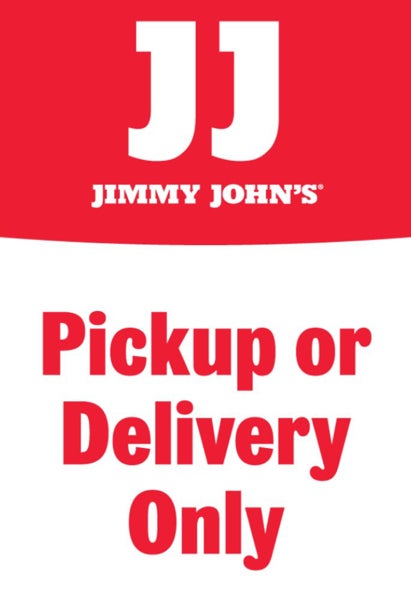 Picture of Jimmy Johns 18" x 12" Pickup or Delivery Sign