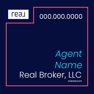 Picture of 24" x 24" Agent Sign - Coral