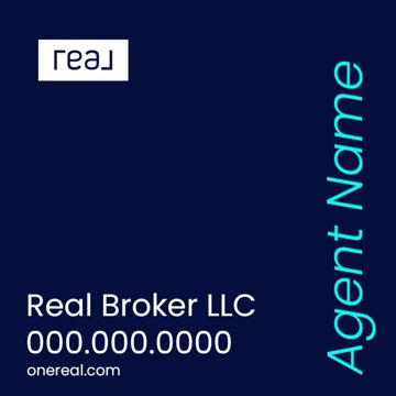 Picture of 24" x 24" Agent Sign - 1 Line