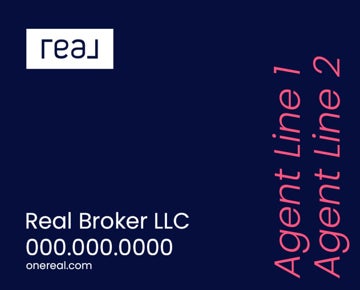 Picture of 24" x 30" Agent Sign - 2 Lines