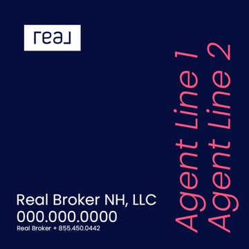 Picture of 24" x 24" Agent Sign - 2 Lines
