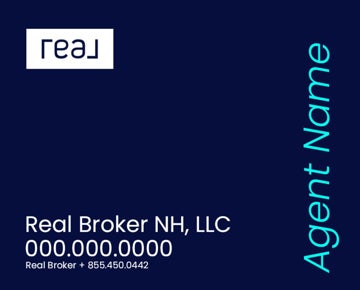 Picture of 24" x 30" Agent Sign - 1 Line