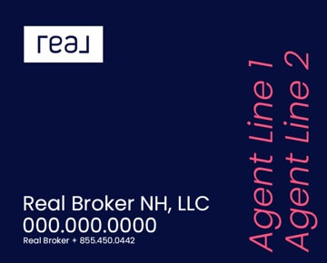 Picture of 24" x 30" Agent Sign - 2 Lines