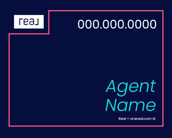 Picture of 24" x 30" Agent Sign - Coral