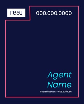Picture of 30" x 24" Agent Sign - Coral