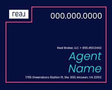 Picture of 24" x 30" Agent Sign - Coral