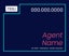 Picture of 24" x 30" Agent Sign - Aqua