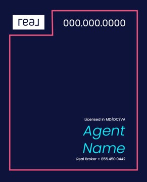 Picture of 30" x 24" Agent Sign - Coral